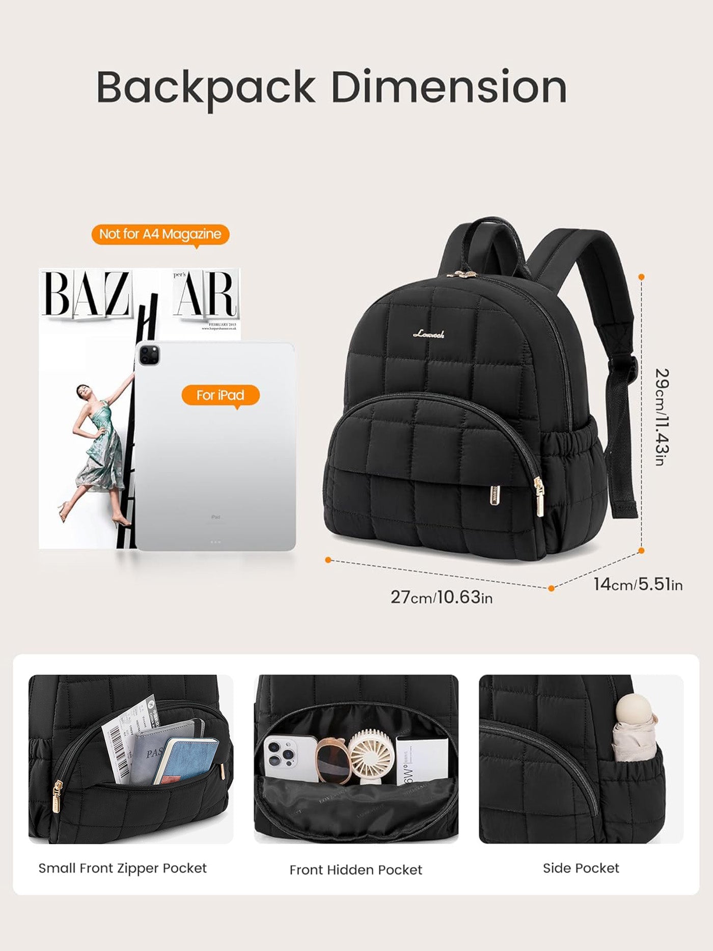 Mini Puffer Backpack - Image 5