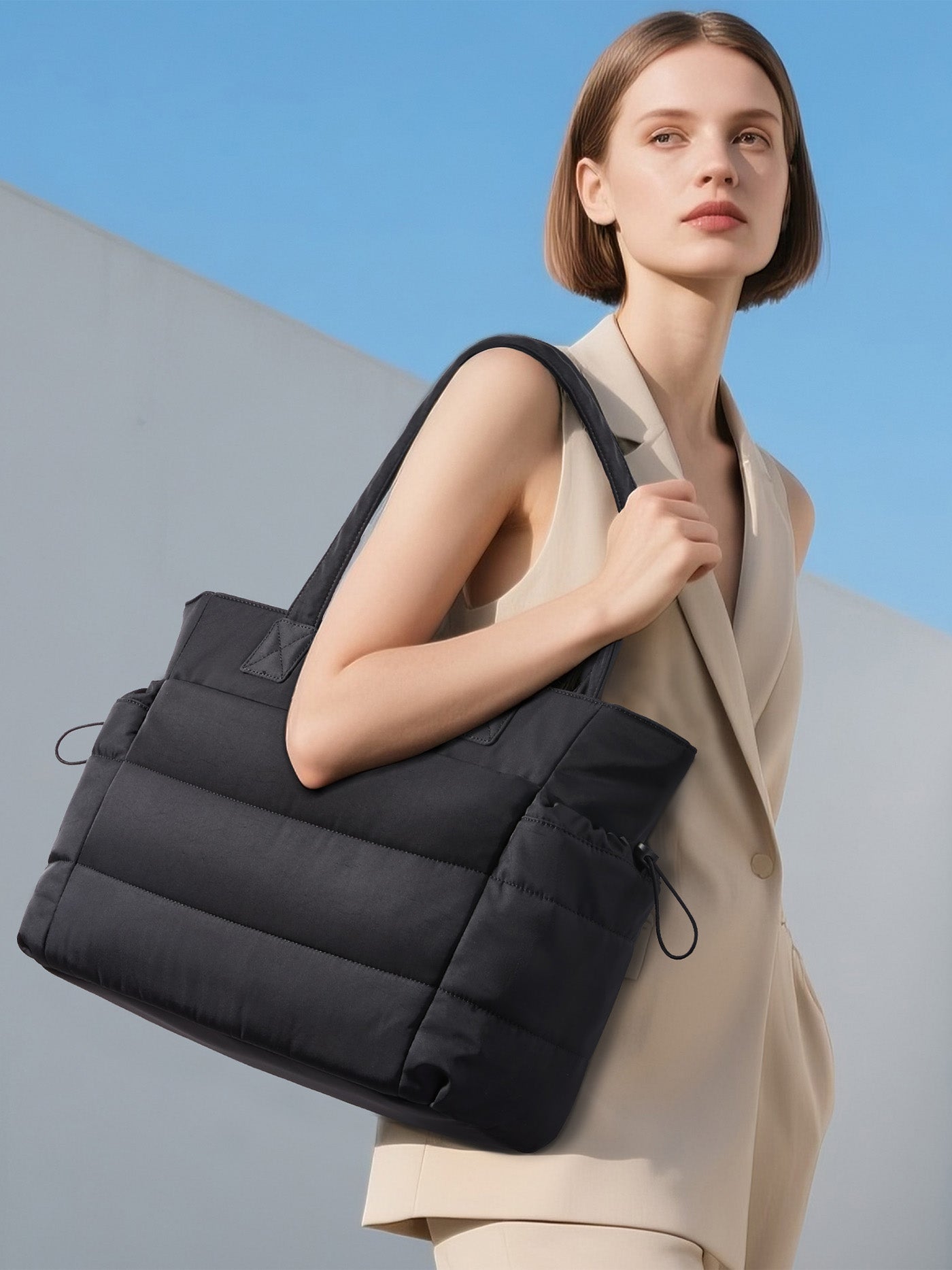 Puffer Tote Bag 15.6 17.3 - Image 2