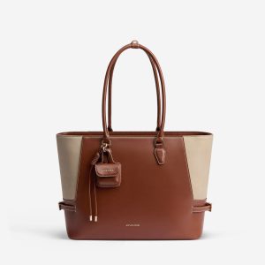 The Anchor Collection Tote Bag. C0003. Cognac