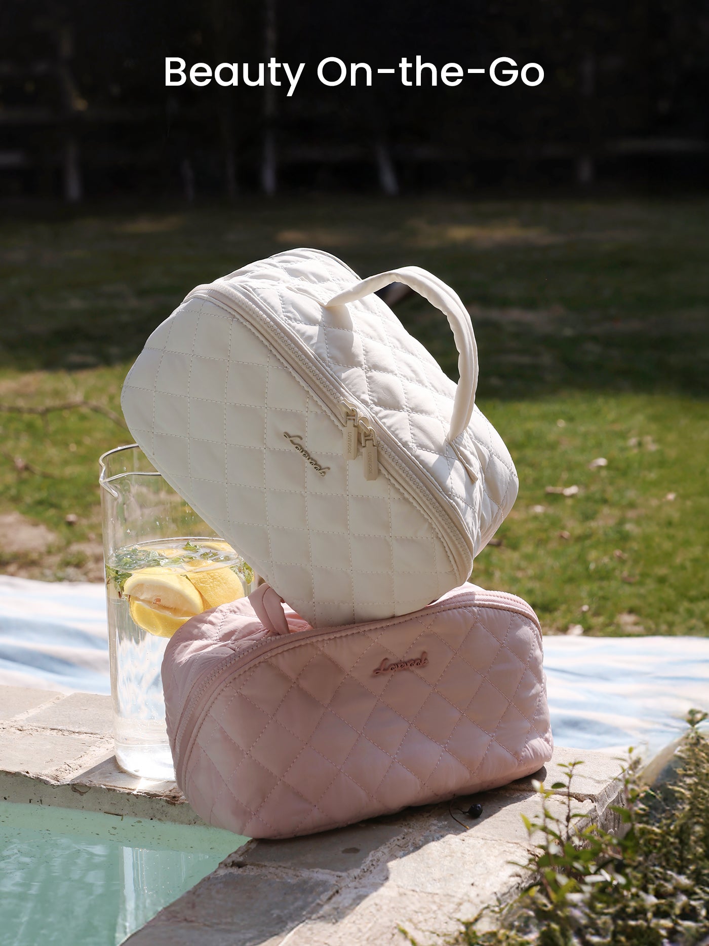 2Pcs Travel Makeup Bag - Image 2