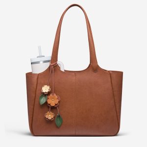Vegan Leather Tote Bag 22L/25L