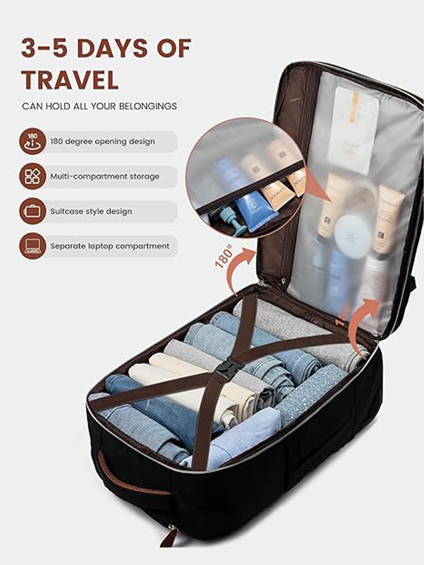 Rolling Backpack 50L (ONLY US ) - Image 2